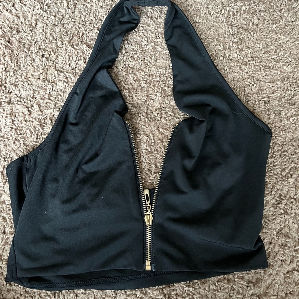Zip up tank top!